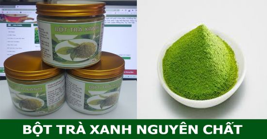 Bột trà xanh nguyên chất