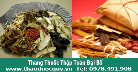 Thang Thuốc  Ngâm Rượu "Thập Toàn Đại Bổ"