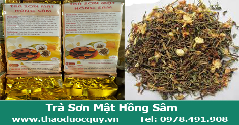 Trà Sơn Mật Hồng Sâm