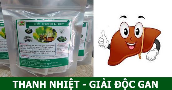 Trà Thanh Nhiệt -Thanh nhiệt, giải độc gan